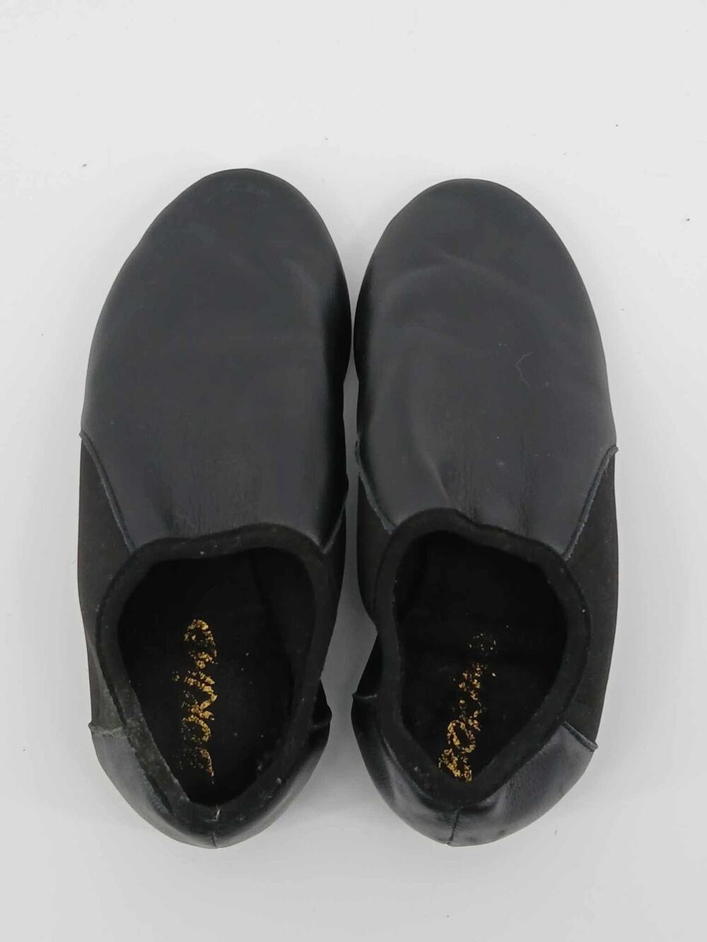 Leather slip-on jazz dance shoes 1y